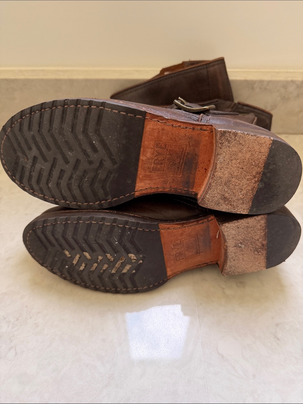 Frye Brown Leather Boot - Picture 5 of 7